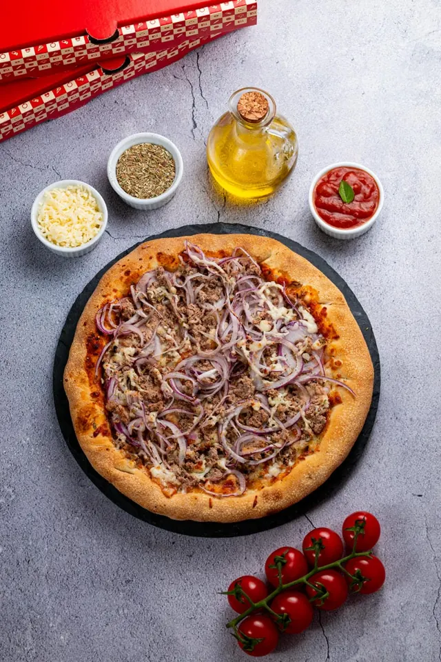 Pizza Boo Atum Acebolado