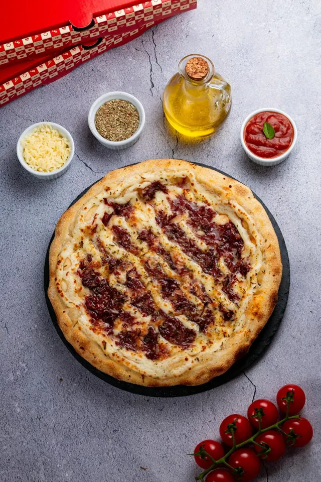 Pizza Boo Carne Seca com Catupiry