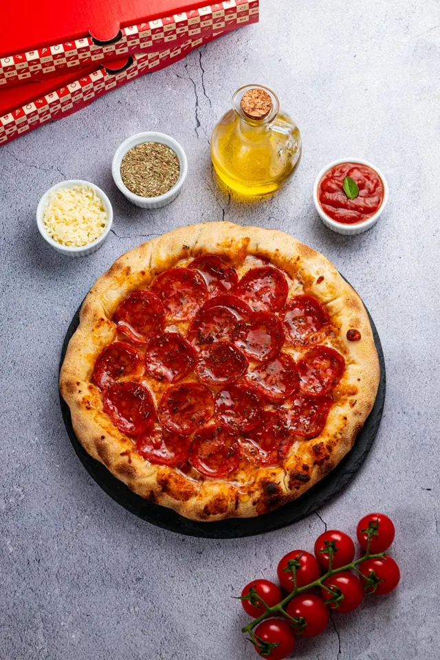 Pizza Boo Pepperoni com Mel